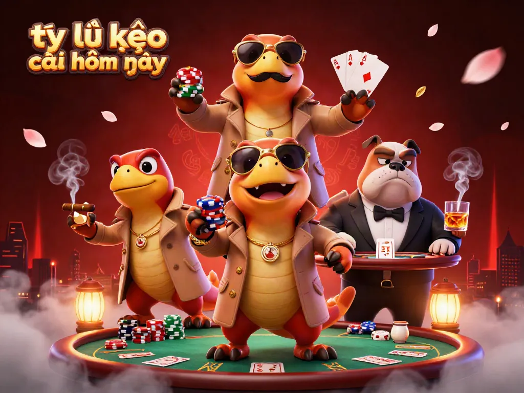 Engage in exciting tỷ lệ kèo nhà cái hôm nay with raptors in a trench coat trying to enter a VIP casino.